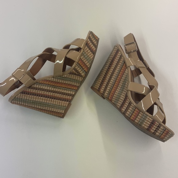 Ladies Size 9 K&M Summer Boho heels - Picture 7 of 8